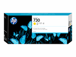HP 730 - high capacity - yellow - original - DesignJet - ink cartridge