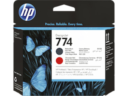 HP 774 (P2V97A) Matte Black/Chromatic Red DesignJet Printhead