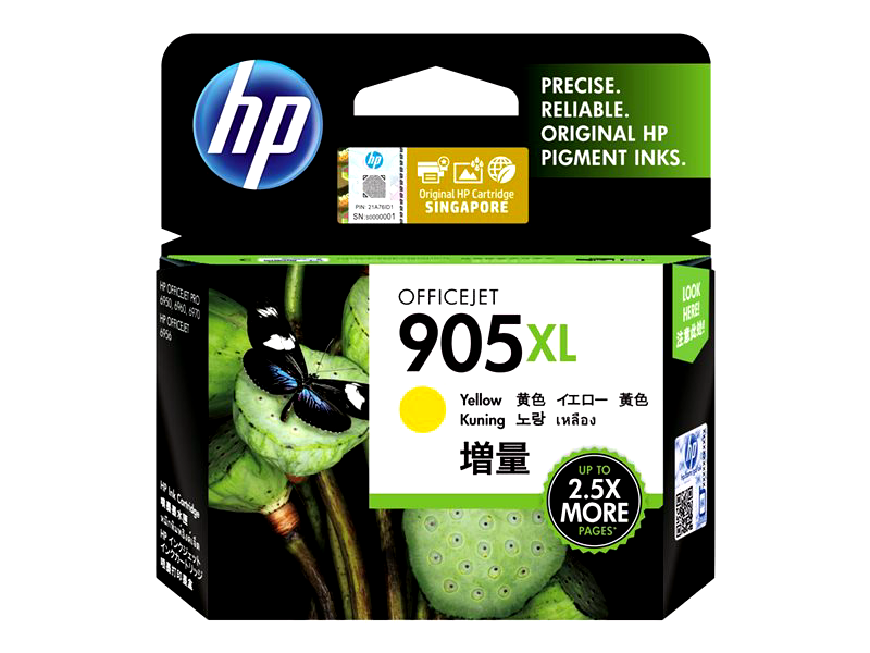 HP 905XL - High Yield - yellow - original - ink cartridge