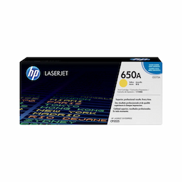 HP 650A Yellow Original LaserJet Toner Cartridge