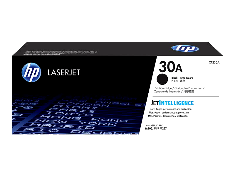 HP 30A - black - original - LaserJet - toner cartridge (CF230A)
