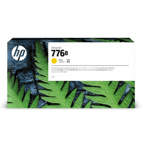 HP 776B (1XB14A) 1 liter Yellow Ink Cartridge