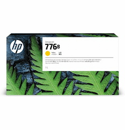 HP 776B (1XB14A) 1 liter Yellow Ink Cartridge