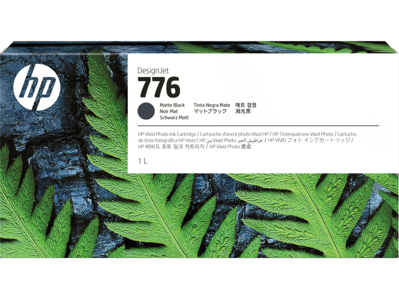 HP 776 (1XB12A) 1 liter Matte Black Ink Cartridge