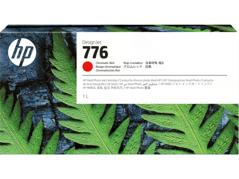 HP 776 (1XB10A) 1-liter Chromatic Red Ink Cartridge