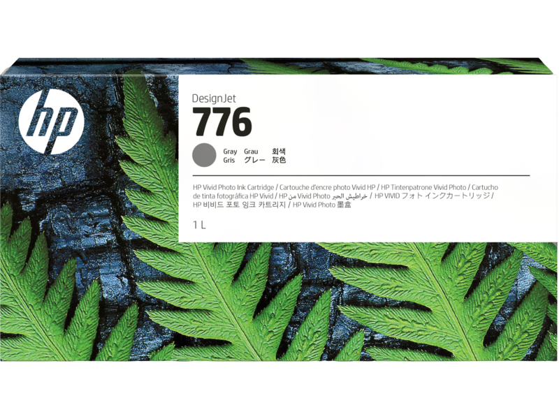 HP 776 (1XB05A) 1-liter Grey Ink Cartridge