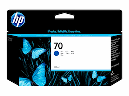 HP 70 - blue - original - DesignJet - ink cartridge