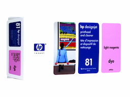 HP 81 - light magenta - printhead with cleaner