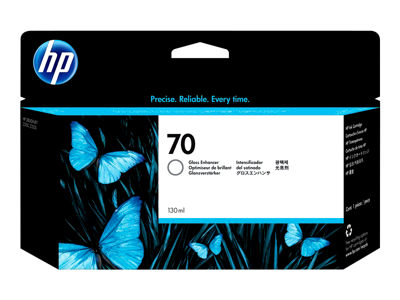 HP 70 - gloss enhancer - original - DesignJet - ink cartridge