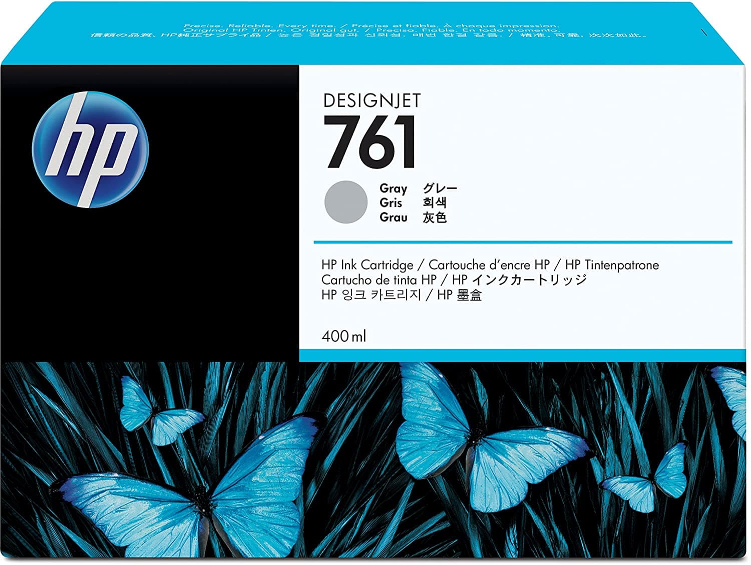 HP 761 - grey - original - DesignJet - ink cartridge