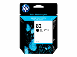 HP 82 - black - original - DesignJet - ink cartridge