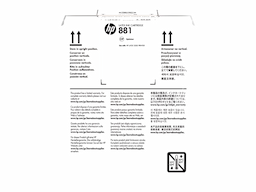 HP 881 Optimizer - original - ink cartridge