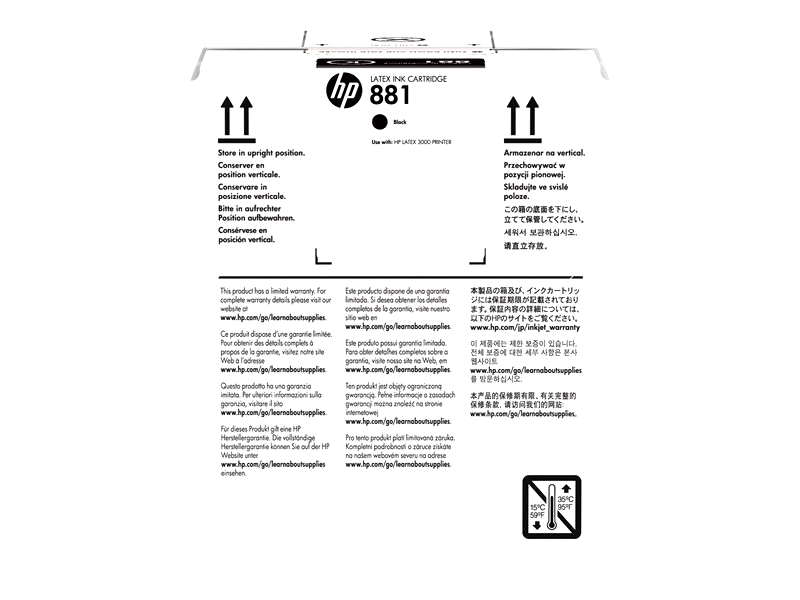 HP 881 - black - original - ink cartridge