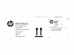 HP 881 - light magenta, light cyan - original - printhead