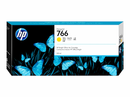 HP 766 - yellow - original - ink cartridge