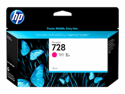 HP F9J66A 728 - magenta - original - DesignJet - ink cartridge