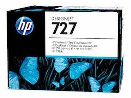 HP B3P06A 727 - grey, yellow, cyan, magenta, matte black, photo black - printhead