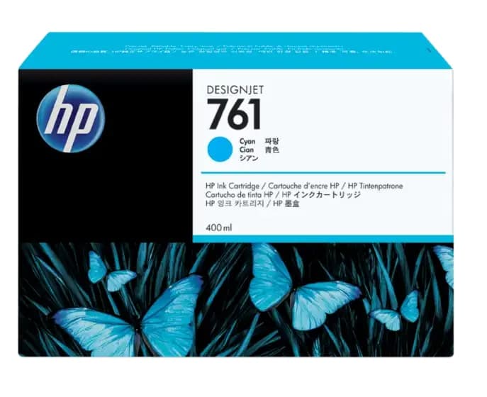 HP 761 - cyan - original - DesignJet - ink cartridge