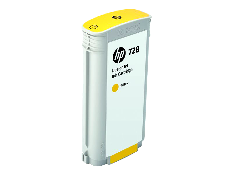 HP 728 - yellow - original - DesignJet - ink cartridge
