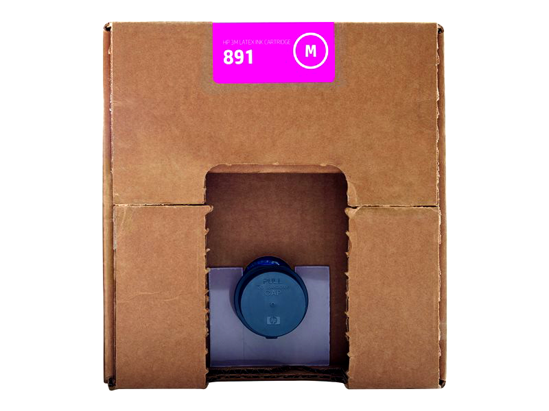 HP 891 - magenta - original - ink cartridge