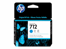 HP 712 - cyan - original - DesignJet - ink cartridge
