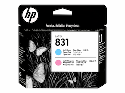 HP 831 - light magenta, light cyan - printhead