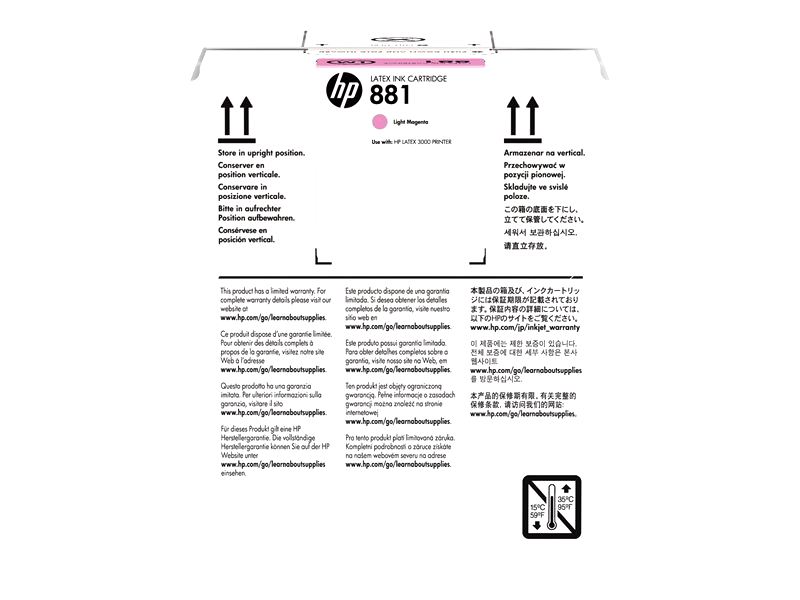 HP 881 - light magenta - original - ink cartridge