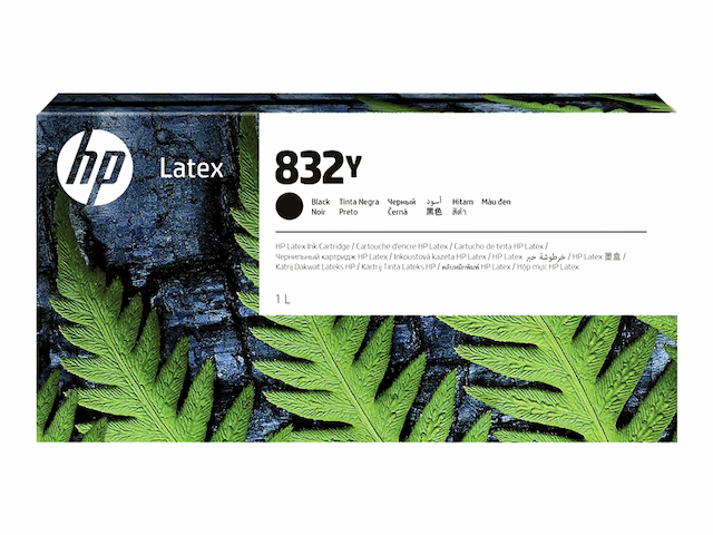 HP 4UV05A, 832Y, Black, Original Latex Ink Cartridge