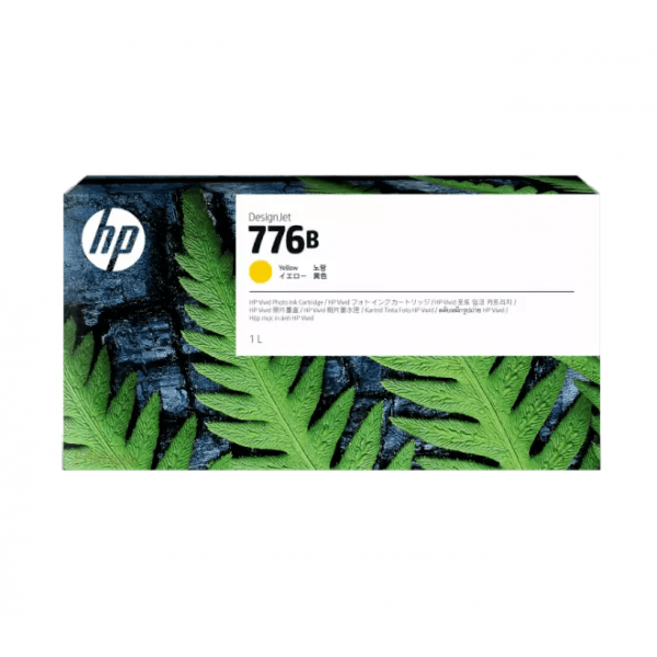 HP 1xb14a 776b 1l Yellow Ink Cartridge