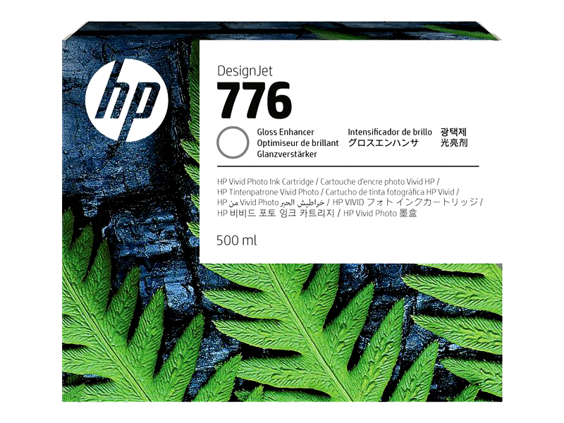 HP 776 - high capacity - gloss enhancer - original - DesignJet - ink cartridge