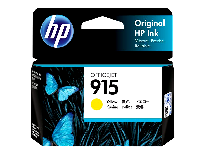 HP 915 - yellow - original - ink cartridge