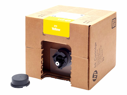 HP 873Y 3-liter Yellow Latex Ink Cartridge, 4UV41A