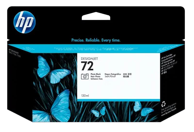HP 72B - high capacity - photo black - original - DesignJet - ink cartridge