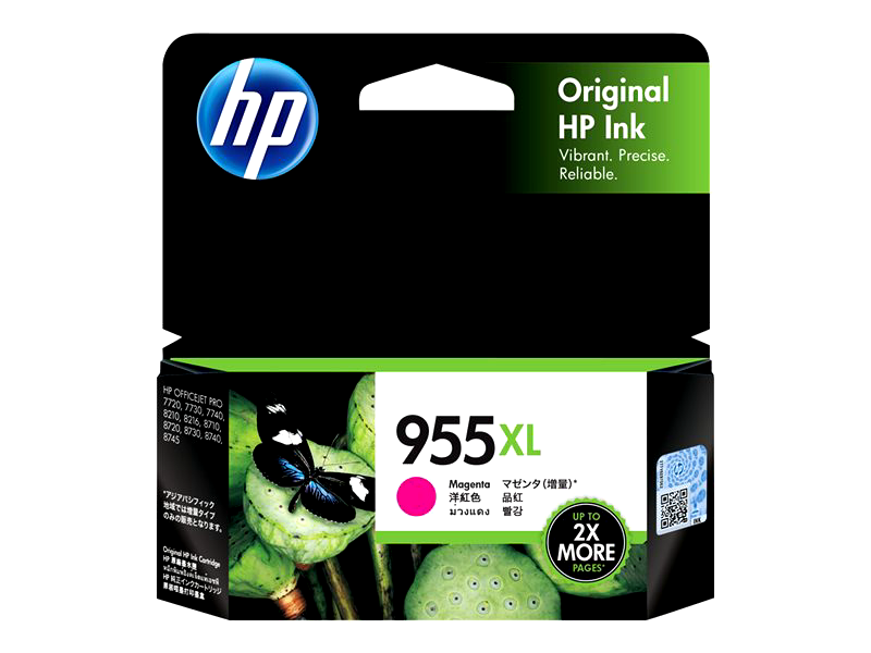 HP 955XL - High Yield - magenta - original - ink cartridge