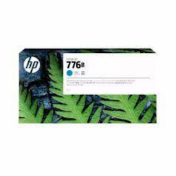 HP 776B 1L Cyan Ink Cartridge - 1XB15A