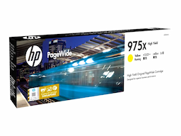 HP 975X - High Yield - yellow - original - PageWide - ink cartridge