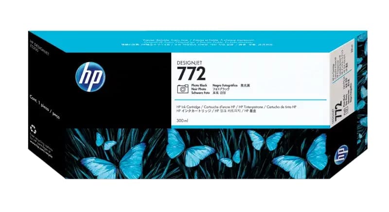 HP 772 - photo black - original - DesignJet - ink cartridge