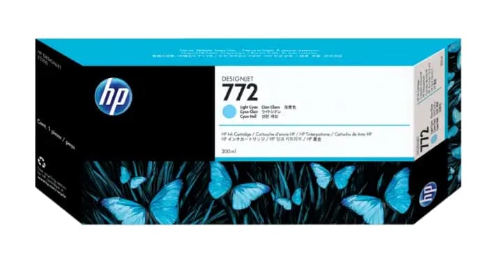 HP 772 - light cyan - original - ink cartridge