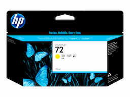 HP 72 - yellow - original - DesignJet - ink cartridge