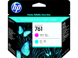 HP 761 - cyan, magenta - printhead