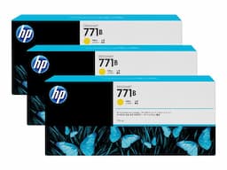 HP 771B - 3-pack - yellow - original - ink cartridge