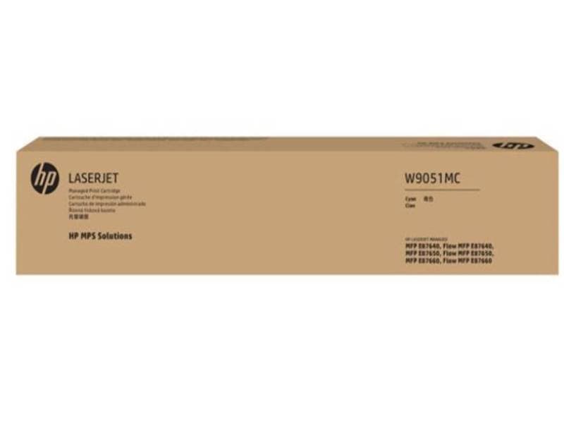 HP W9051MC Cyan Managed LaserJet Toner Cartridge For Laser Printer