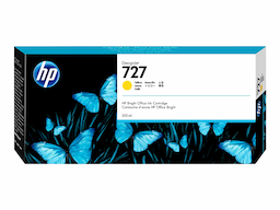 HP 727 - high capacity - yellow - original - DesignJet - ink cartridge