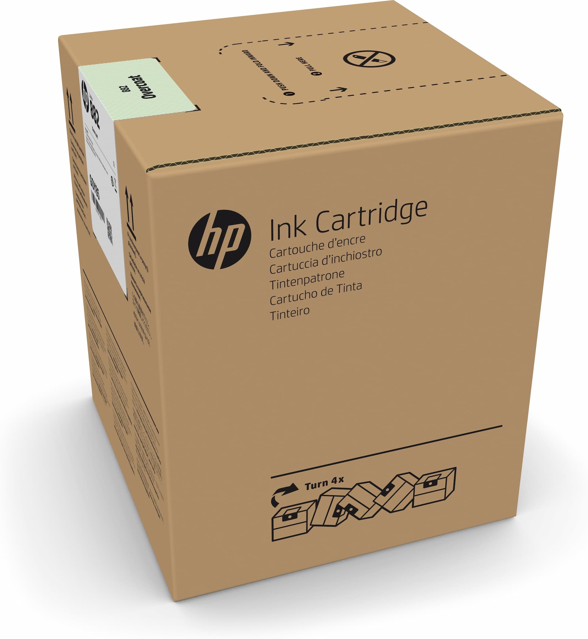 HP G0Z17A 882 5-liter Overcoat Latex Ink Cartridge