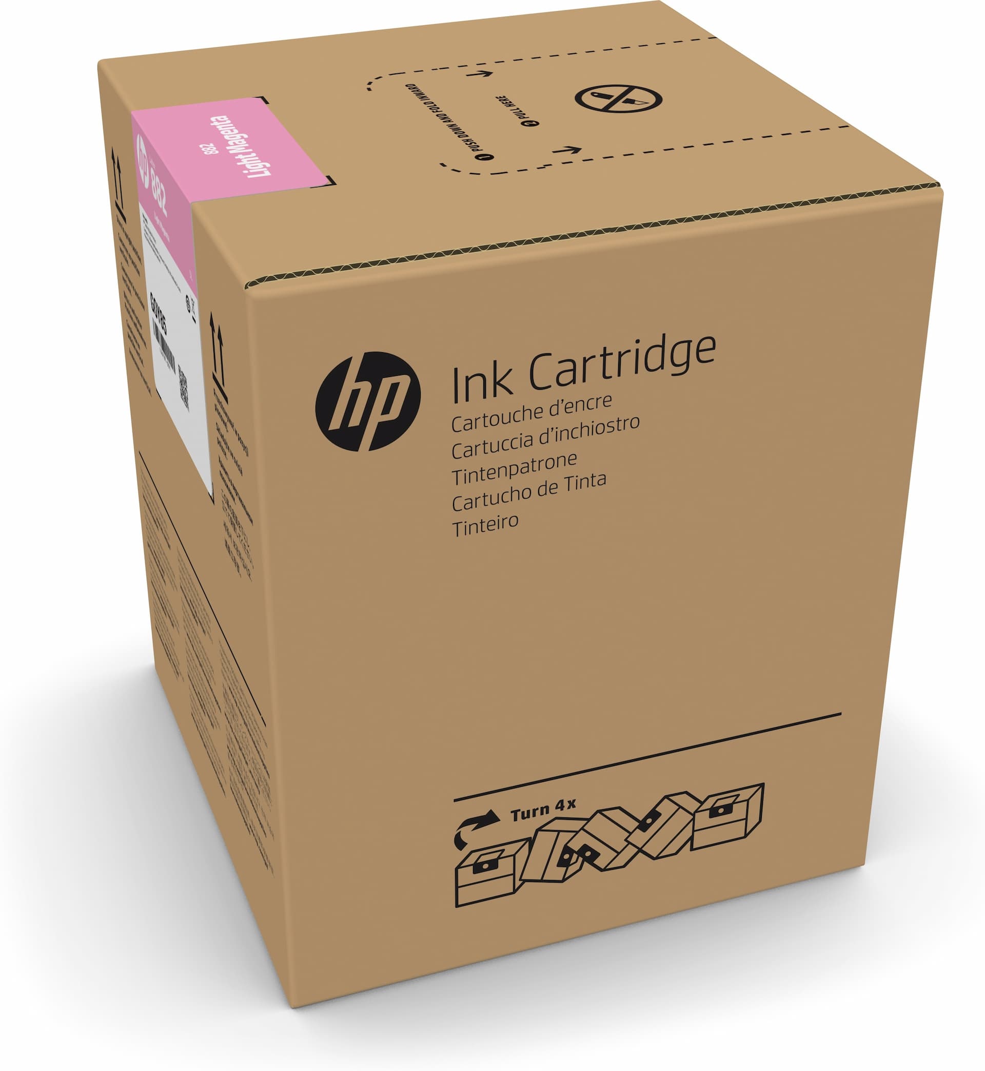 HP G0Z15A 882 5-liter Light Magenta Latex Ink Cartridge