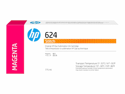 HP 624 775-ml Magenta Stitch Dye Sublimation Ink Cartridge (2LL55A)