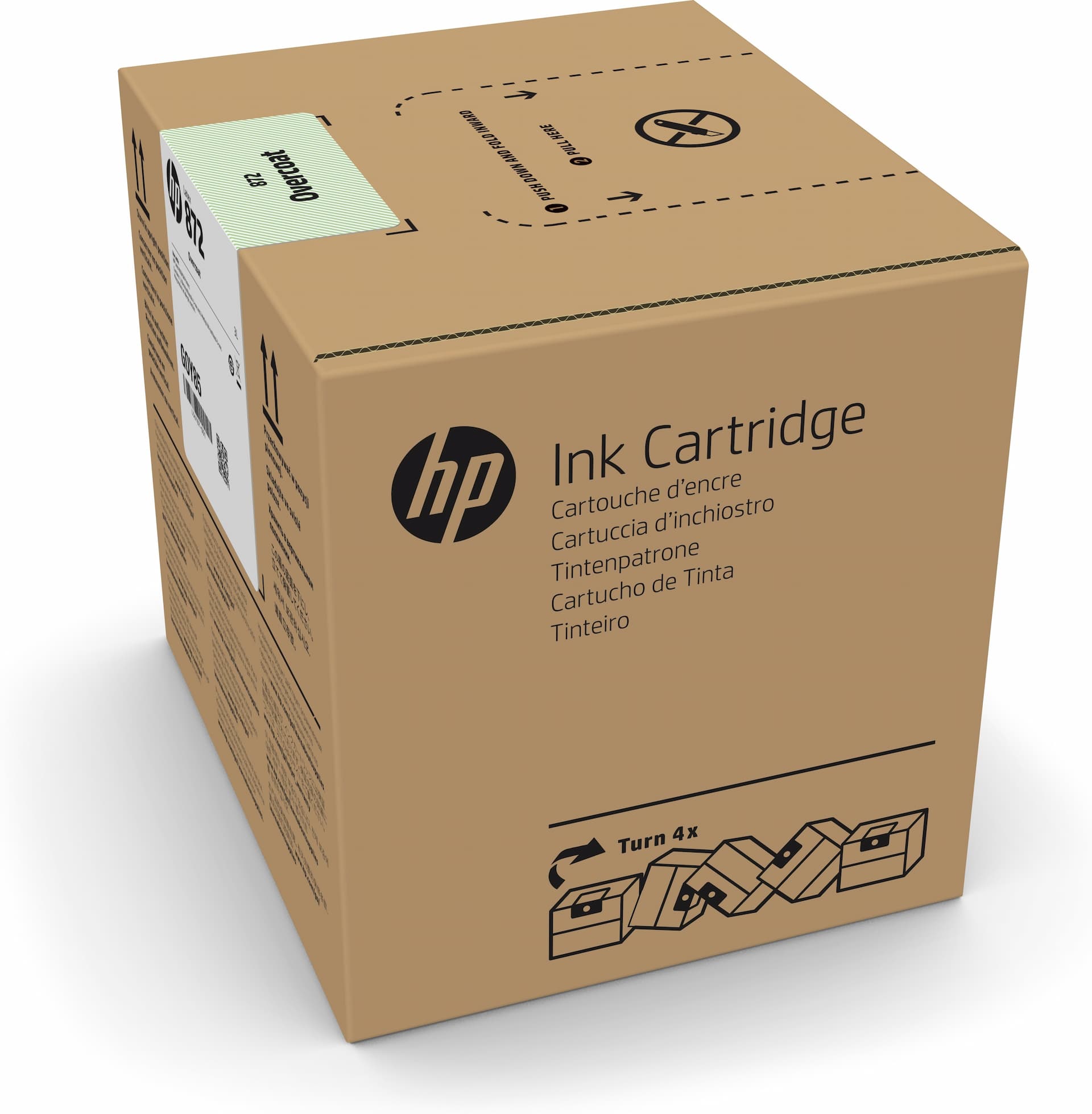HP 872 3L Overcoat Latex Ink Cartridge (G0Z08A)