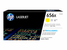 HP 656X - High Yield - yellow - original - LaserJet - toner cartridge (CF462X)