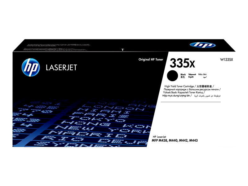 HP 335X - High Yield - black - original - LaserJet - toner cartridge (W1335X)