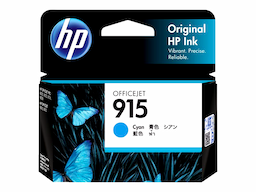 HP 915 - cyan - original - ink cartridge
